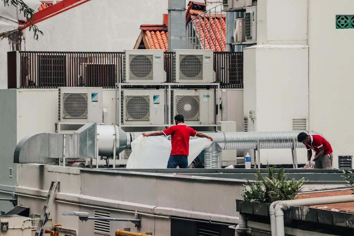 Rooftop unit service, Tempe